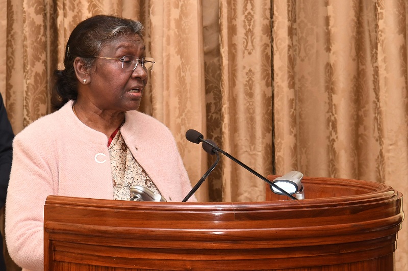 Address by the President of India, Smt. Droupadi Murmu on the Occasion of Call on by Probationers of Indian Forest Service