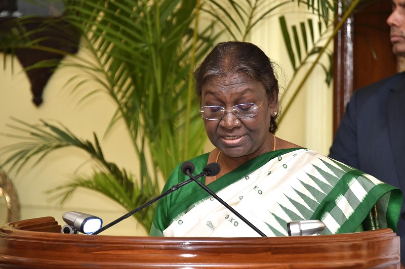 Address by the President of India, Smt. Droupadi Murmu on the Occasion of Call on by the Indian Foreign Service Officer Trainees