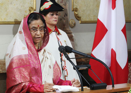 Statement by the President of India in the Parliament House Building While Addressing the Federal Council