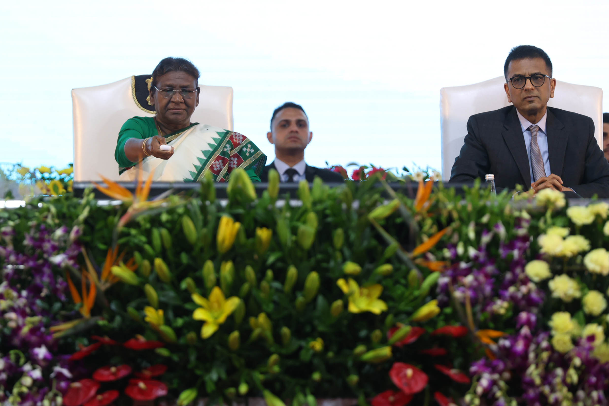 President inaugurating the new building of the High Court of Jharkhand on May 24, 2023.