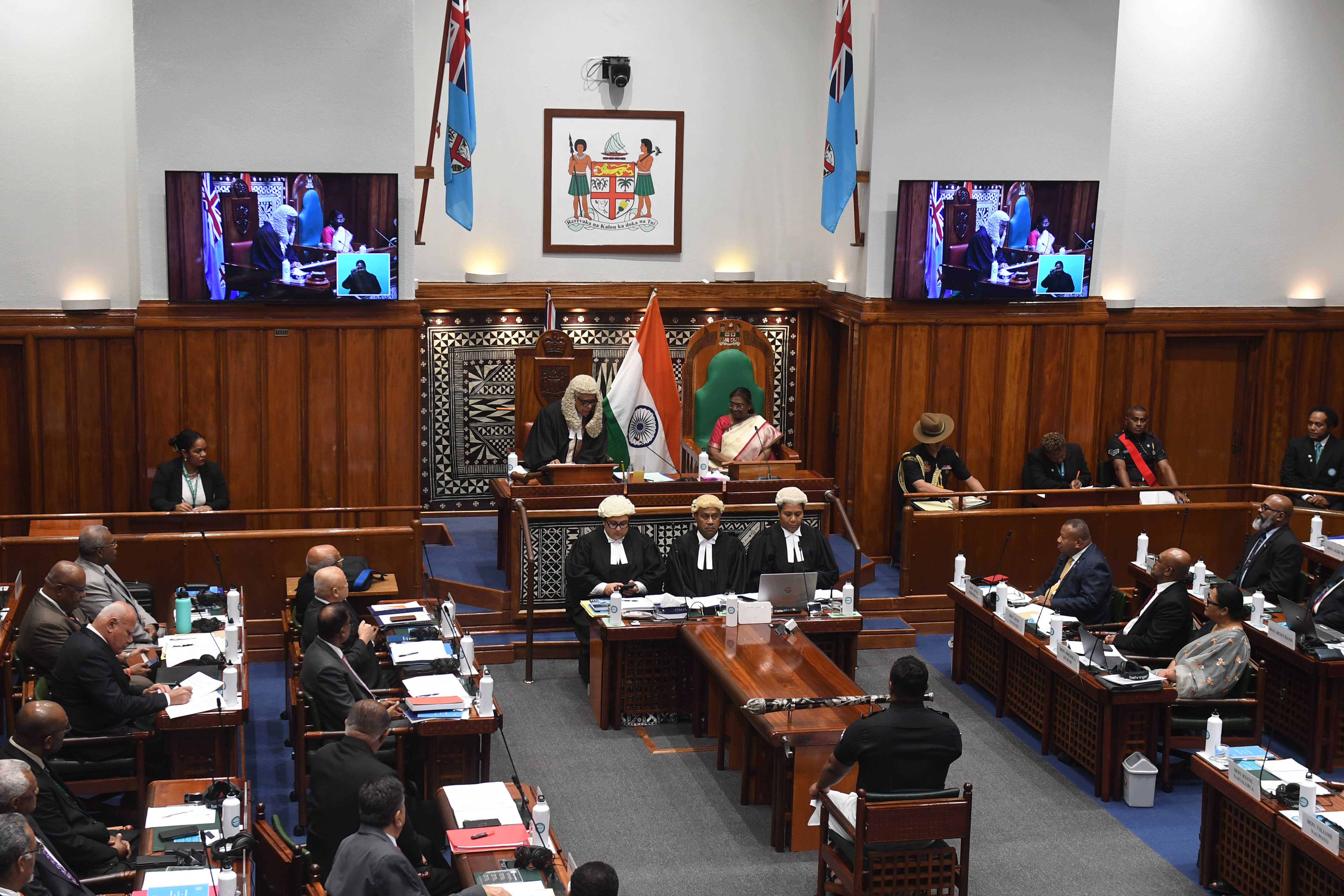 ADDRESS BY THE HON’BLE PRESIDENT OF INDIA, SMT. DROUPADI MURMU AT THE PARLIAMENT OF FIJI