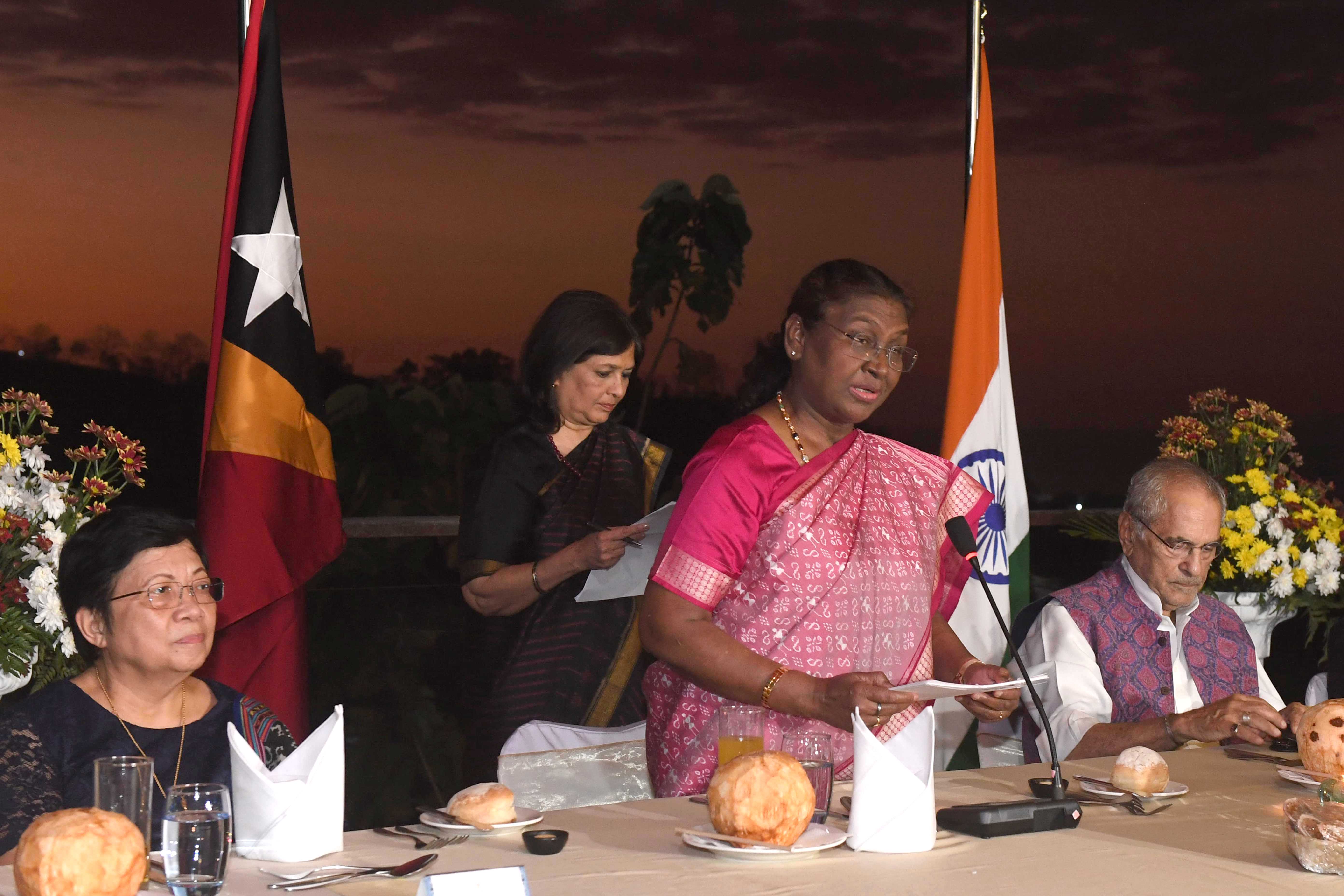 ADDRESS BY THE HON’BLE PRESIDENT OF INDIA, SMT. DROUPADI MURMU AT THE BANQUET HOSTED BY PRESIDENT OF TIMOR-LESTE JOSÉ RAMOS-HORTA