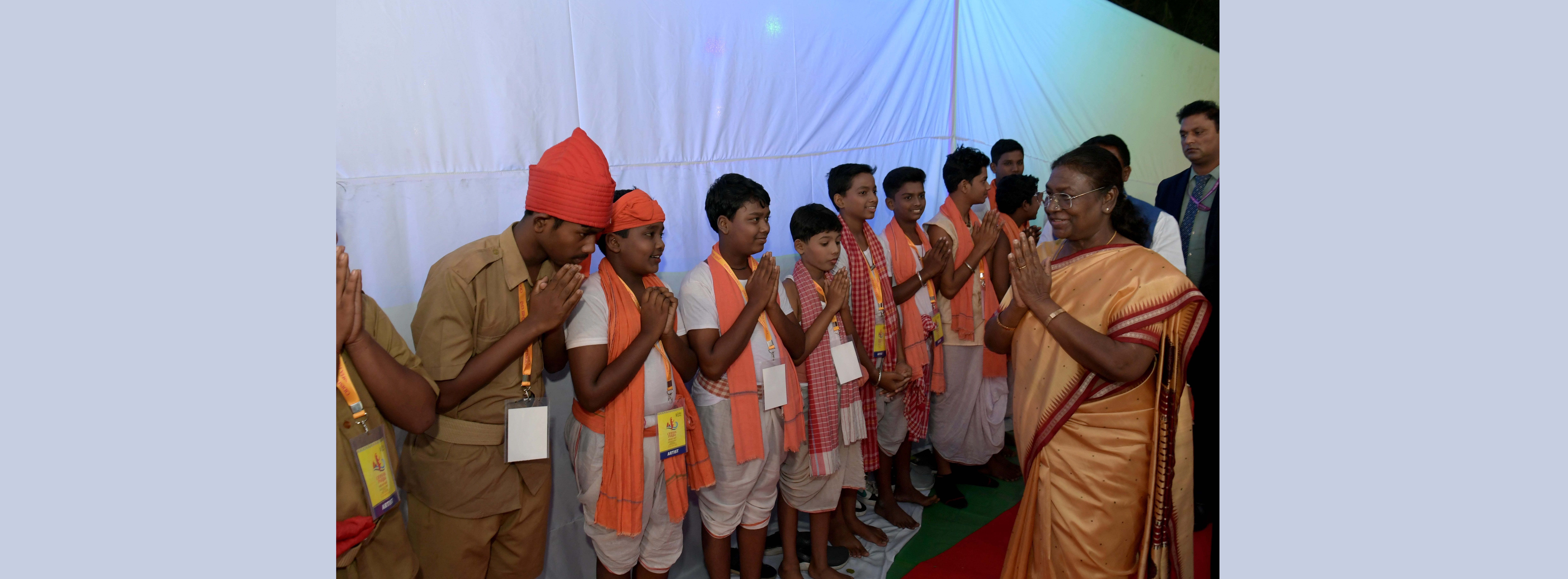 The President of India, Smt. Droupadi Murmu graced the Odisha Parba 2024 in New Delhi on November 22, 2024.