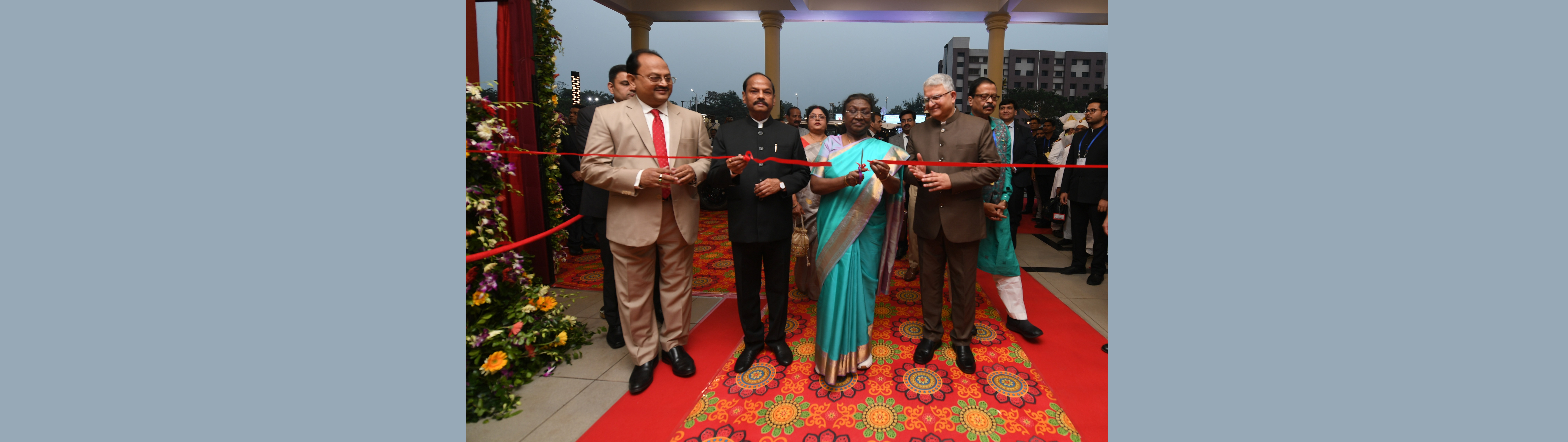  The President of India, Smt Droupadi Murmu inaugurated the new Judicial Court Complex at Bhubaneswar, Odisha on December 5, 2024.