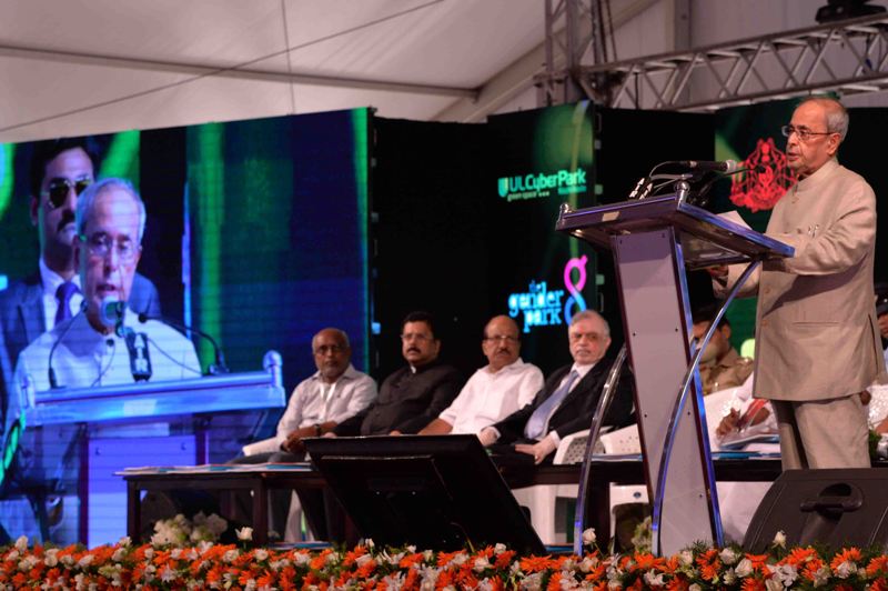 Address by the President of India, Shri Pranab Mukherjee on the Occasion of Inauguration of Cyber Park and Gender Park, Inauguration of Digital Empowerment Campaign, and the Launch of ‘kanivu’ Scheme’