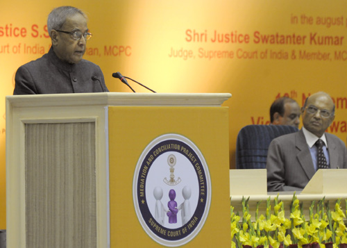 Speech By The President Of India, Shri Pranab Mukherjee On The Occasion Of Inauguration Of The National District Mediation Conference