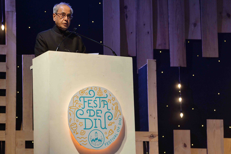 Speech by the President of India, Shri Pranab Mukherjee on the Occasion of Inauguration of Beach Festival “festa De Diu”