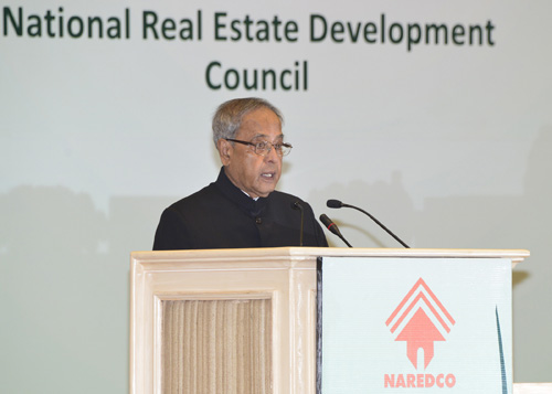 Speech By The President Of India, Shri Pranab Mukherjee On Sustainable Housing For Masses At Annual Convention Of Naredco