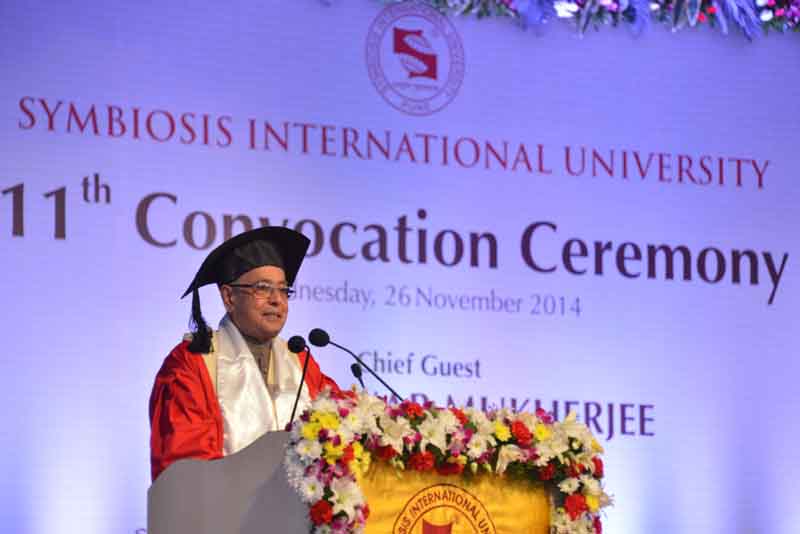 Speech by the President of India, Shri Pranab Mukherjee at the Eleventh Convocation of Symbiosis International University