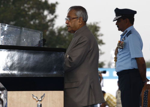 Speech By The President Of India, Shri Pranab Mukherjee At The Presentation Of Presidential Standard To 25 Squadron And 33 Squadron Of The Indian Air Force