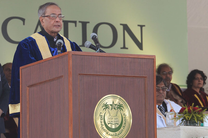 Speech by the President of India, Shri Pranab Mukherjee at the Annual Convocation of Jamia Millia Islamia