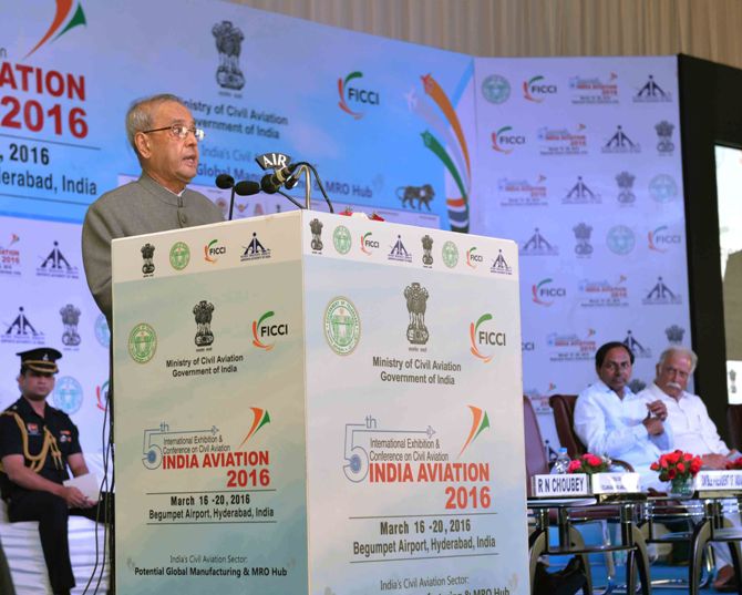 Speech by the President of India, Shri Pranab Mukherjee at the Inauguration of ‘india Aviation’ 2016