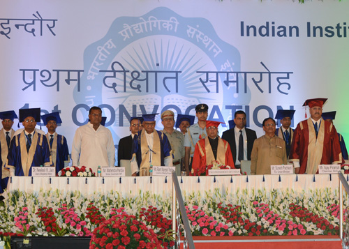 President Attends First Convocation Of Indian Institute Of Technology, Indore 1