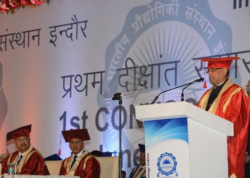 President Attends First Convocation Of Indian Institute Of Technology, Indore 2