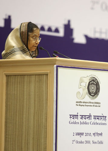 Speech by Her Excellency the President of India, Shrimati Pratibha Devisingh Patil at the Inaugural Function of Sci's Golden Jubilee Celebrations at New Delhi