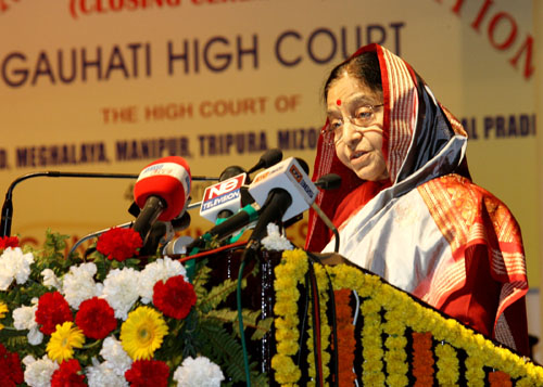 Speech by Her Excellency the President of India, Shrimati Pratibha Devisingh Patil, at the Closing Session of the Diamond Jubilee of Guwahati High Court