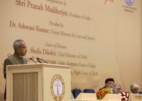 Speech By The President Of India, Shri Pranab Mukherjee At The Inauguration Of National Seminar On Welfare Of Lawyers, Activities For Members Of The Bar, Particularly, The Junior Members, Deprived Members And Lady Members Of The Bar