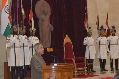 Speech by the President of India, Shri Pranab Mukherjee on the Occasion of Call on by 53rd National Defence College Course Members