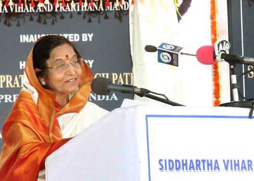 Speech by Her Excellency the President of India, Shrimati Pratibha Devisingh Patil, at the Inaugural Function of Buddha Vihar and Meditation Hall