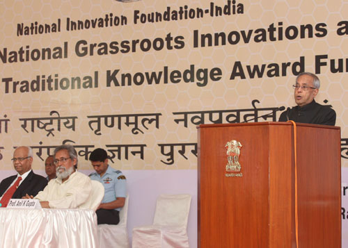 Speech By The President Of India, Shri Pranab Mukherjee At The Presentation Of The Seventh Biennial Grassroots Innovation Awards Adn Inauguration Of Innovation Exhibition