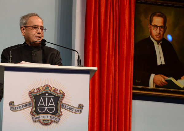 Speech by the President of India, Shri Pranab Mukherjee at Inauguration of the 150th Anniversary of the Advocates Association of Western India