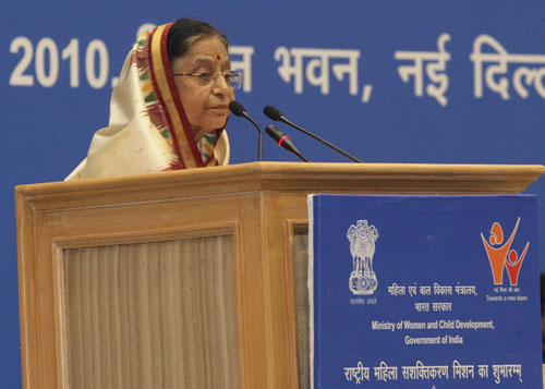 Speech by Her Excellency the President of India, Shrimati Pratibha Devisingh Patil, at the Launching of National Mission for Socio Economic Empowerment of Women on the Occasion of International Women's Day and Giving Away of the Annual Stree Shakti Awards