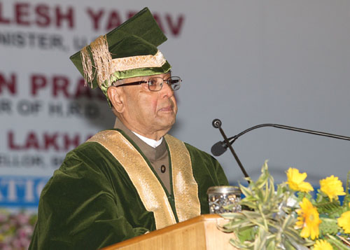 Speech By The President Of India, Shri Pranab Mukherjee At Fourth Convocation Of Babasaheb Bhimrao Ambedkar University