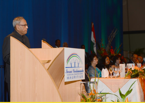 Speech By The President Of India, Shri Pranab Mukherjee At The State Banquet Hosted By The Prime Minister Of The Republic Of Mauritius, H.e. Dr. Navinchandra Ramgoolam