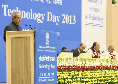 Speech By The President Of India, Shri Pranab Mukherjee On The Occasion Of The National Technology Day