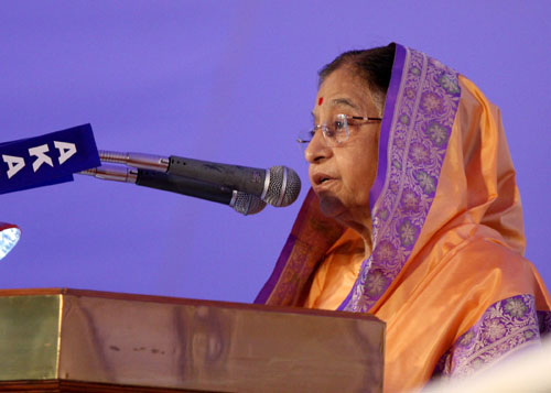 Speech by Her Excellency the President of India, Shrimati Pratibha Devisingh Patil on the Inauguration of the Dedication Ceremony of the Parnasala of the Founder Guru of Santhigiri Ashram