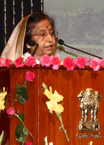 Speech by Her Excellency the President of India Shrimati Pratibha Devisingh Patil at the Workshop on "Policy Initiatives for Promoting Partnership Between Stakeholders in Agriculture With Particular Reference to Rainfed / Dryland Farming"