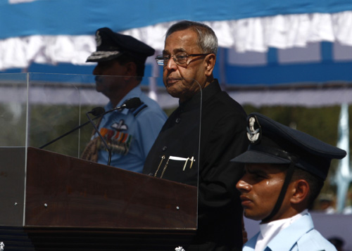 Speech By The President Of India, Shri Pranab Mukherjee On The Occasion Of The Colors Presentation To The Air Force Central Medical Establishment And No.3 Base Repair Depot