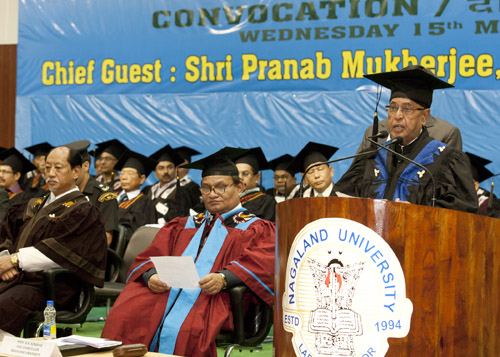 Speech by the President of India, Shri Pranab Mukherjee at the Third Convocation of Nagaland University