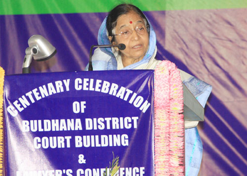 Speech by Hon'ble President of India, Shrimati Pratibha Devisingh Patil, at the Centenary Celebrations of the District Court, Buldhana, Maharashtra