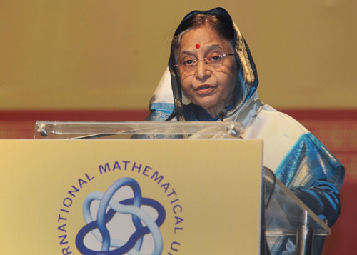 Speech by Her Excellency the President of India, Shrimati Pratibha Devisingh Patil at the Inauguration of the International Congress of Mathematicians (ICM) 2010