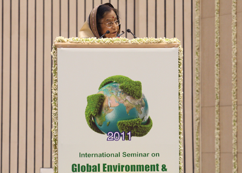 Speech By Her Excellency The President Of India, Shrimati Pratibha Devisingh Patil At The International Seminar On Global Environment And Disaster Management: Law And Society