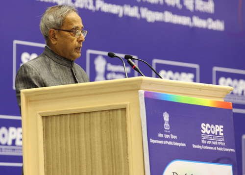 Speech By The President Of India, Shri Pranab Mukherjee On The Occasion Of Fourth Public Sector Day