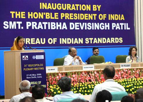 Speech by Her Excellency the President of India, Shrimati Pratibha Devisingh Patil, at the Plenary Meeting of the Committee on Consumer Policy (Copolco)