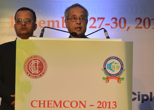 Speech by the President of India, Shri Pranab Mukherjee at the Inauguration of the 66th Annual Session of Indian Institute of Chemical Engineers