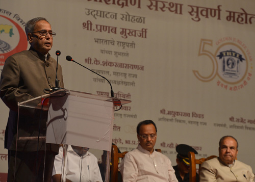 Speech by the President of India, Shri Pranab Mukherjee at the Inauguration of the Golden Jubilee Celebration of the Tribal Research and Training Institute