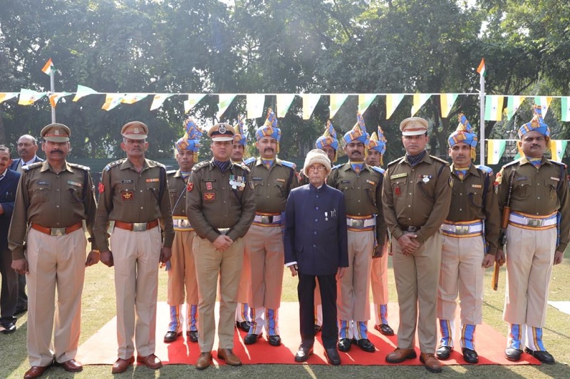 The Former President of India, Shri Pranab Mukherjee on the occasion of India's  								  Republic Day Celebration at 10, Rajaji Marg, New Delhi.