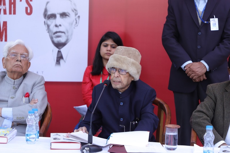 The Former President of India, Shri Pranab Mukherjee unveils Shri M.J.Akbar's  								  latest book 'Gandhi's Hinduism The Struggle Against Jinnah's Islam' on 9th  								  February 2020 at 10, Rajaji Marg, New Delhi.