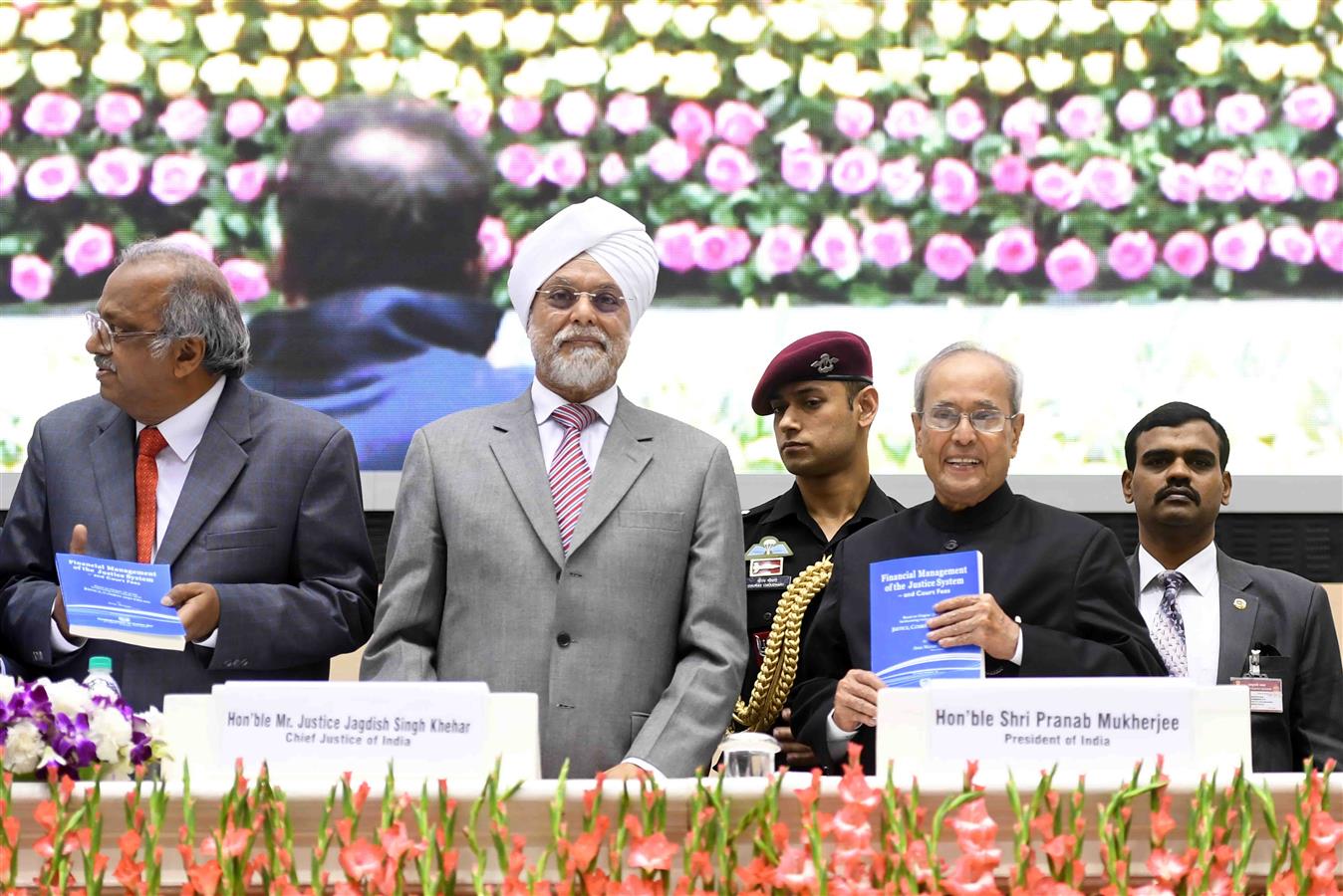 The President of India, Shri Pranab Mukherjee at the inauguration of All India Seminar on “Economic Reforms With Reference to Electoral Issues” organised by the Confederation of the Indian Bar in New Delhi April 8, 2017.