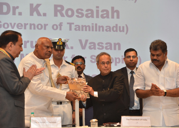 The book released by the Governor of Tamil Nadu, Dr. K. Rosaiah and first copy presented to the President of India, Shri Pranab Mukherjee at the inauguration of the twenty-eighth Indian Engineering Congress on the theme “Engineering Advancements and Accel