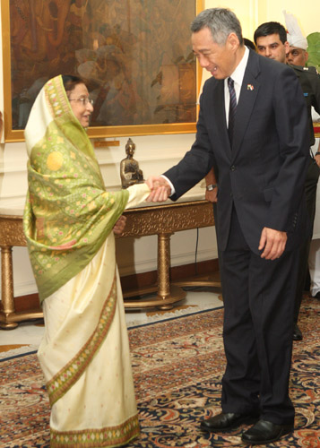 Prime Minister of Singapore Calls-on The President