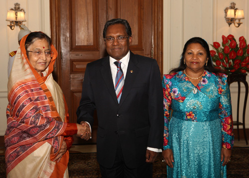 President of Maldives Meets The President