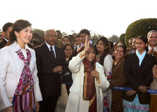 The President Hosts 'At Home' on the Occasion of the 63rd Republic Day