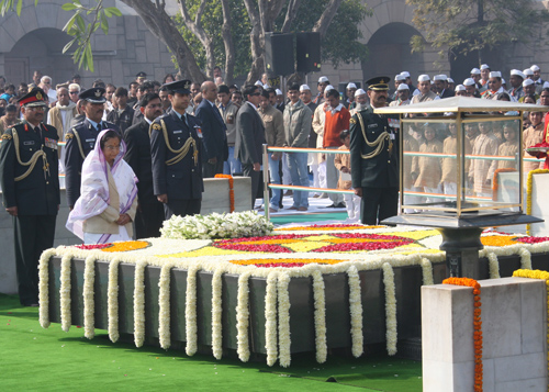 The President Pays Homage to Father of the Nation