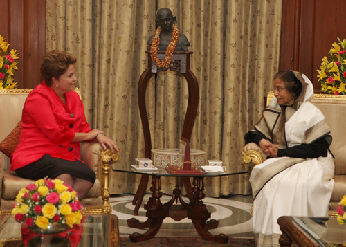 The President of Brazil Meets the President