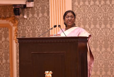 President Droupadi Murmu inaugurates the nationwide campaign ‘Saving Lives and Building a Healthier Bharat’, being organised by PD Hinduja Hospital at Lok Bhavan, Mumbai on February 24, 2026